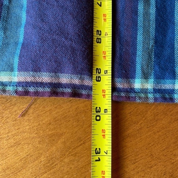 XL 100% - plaid button front Lauren Ralph Lauren lightweight. - Picture 7 of 9